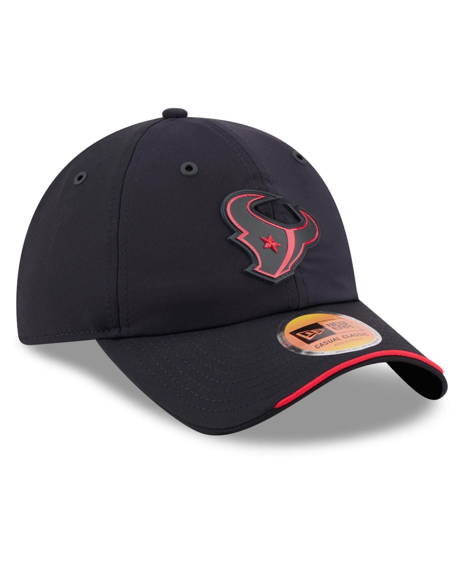 Men's Navy Houston Texans 2026 Sideline Casual Classic Adjustable Hat