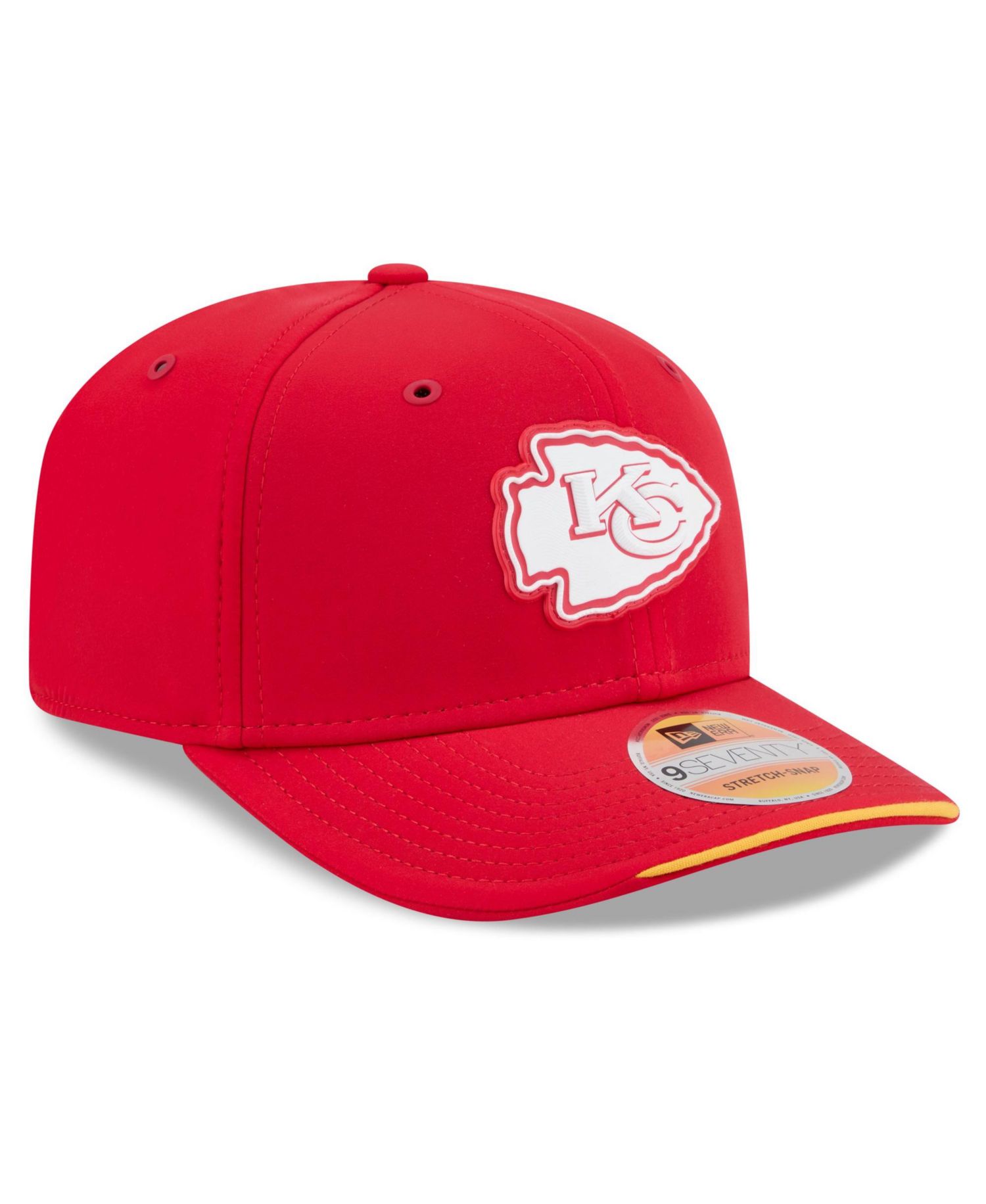Men's Red Kansas City Chiefs 2026 Sideline 9SEVENTY Adjustable Hat