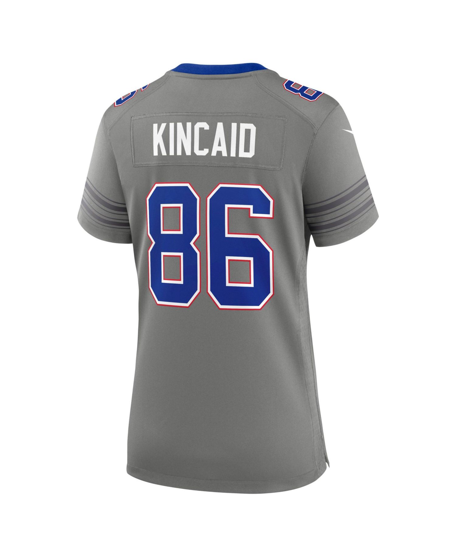 Women's Dalton Kincaid Gray Buffalo Bills Nickel City Game Jersey
