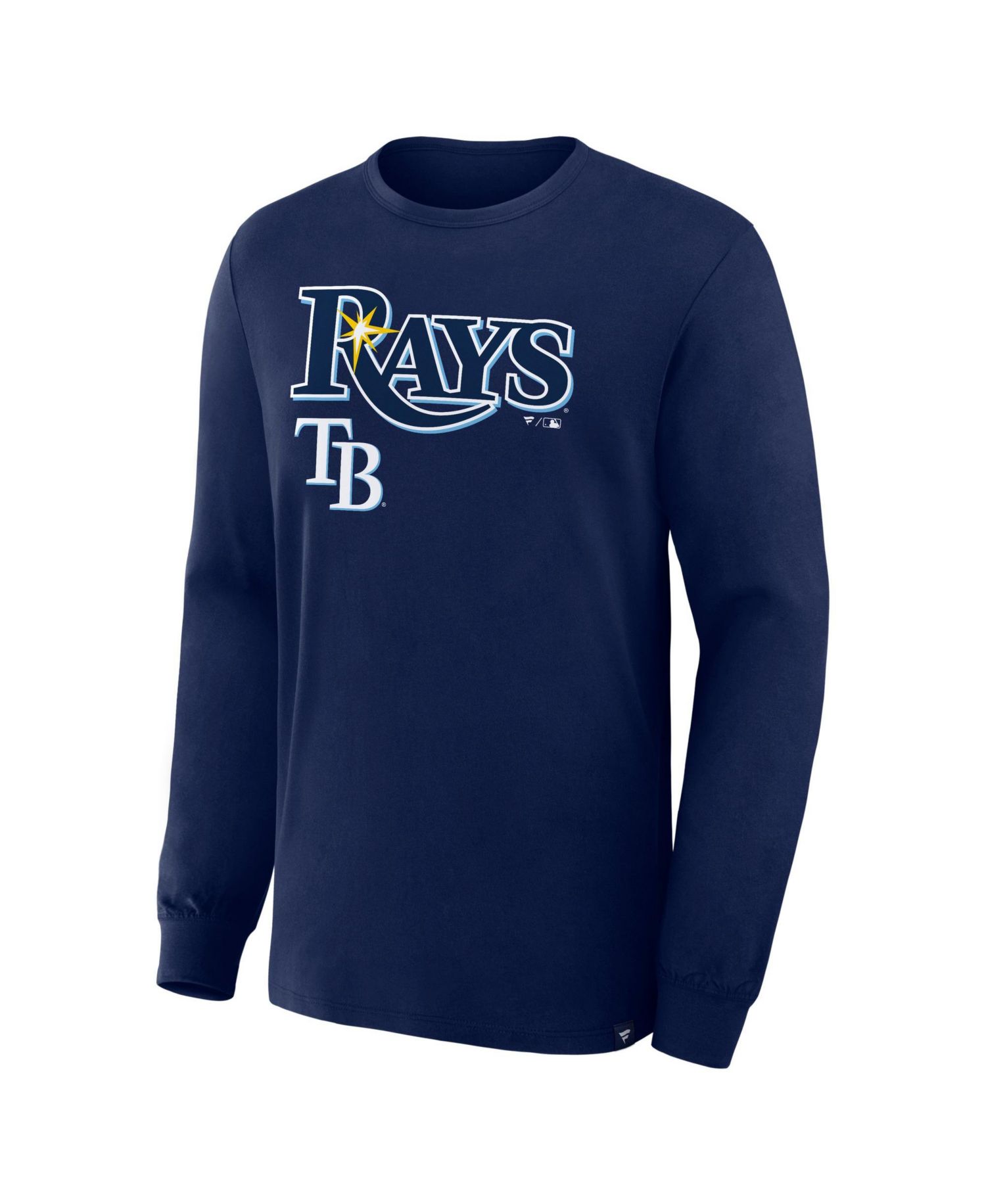Men's Navy Tampa Bay Rays Lock-Up Legacy Long Sleeve T-Shirt