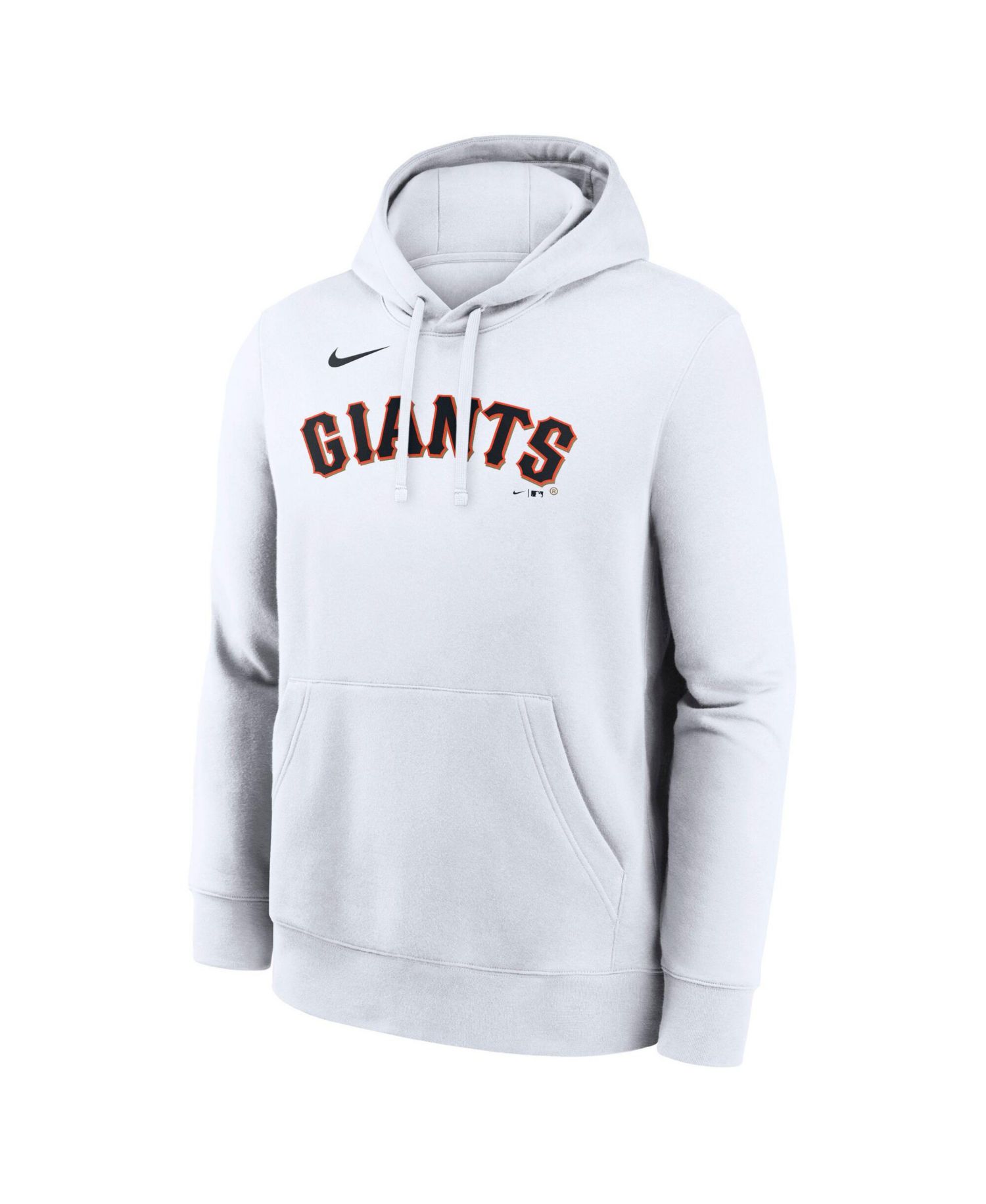 Men's White San Francisco Giants Dri-FIT Club Hoodie