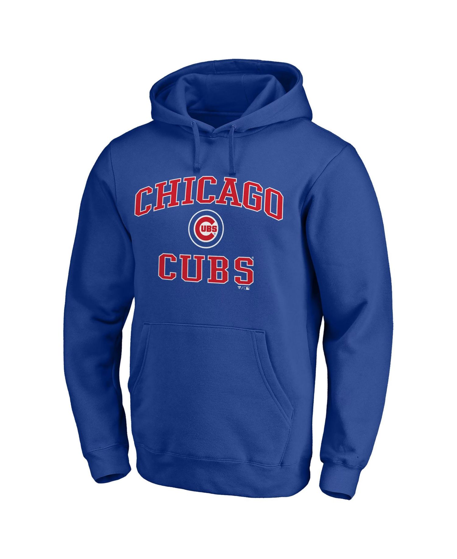 Men's Royal Chicago Cubs Heart Soul Hoodie