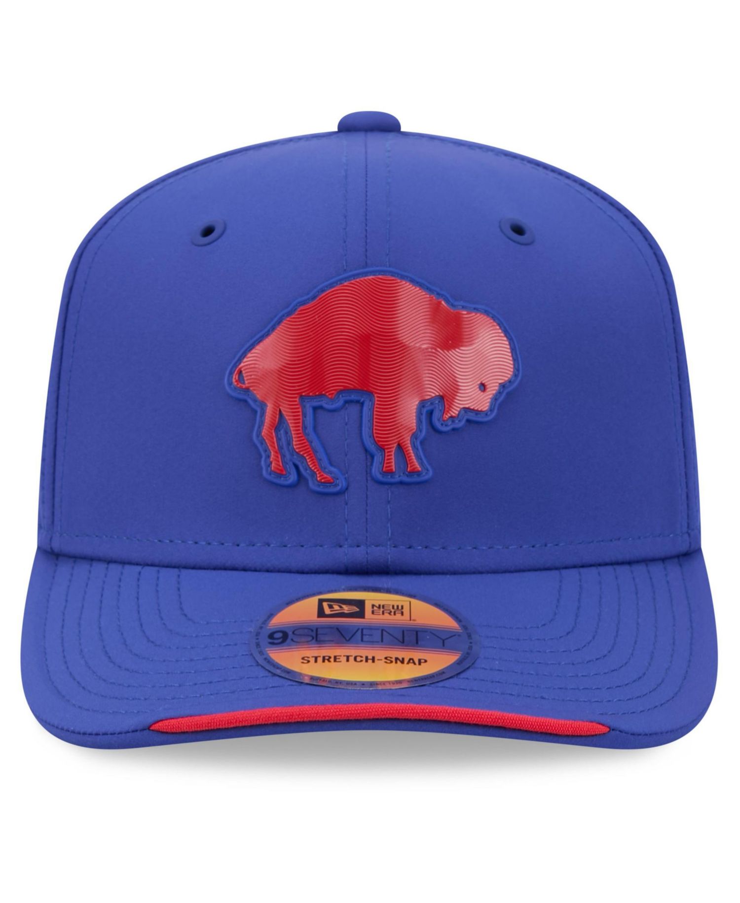 Men's Royal Buffalo Bills 2026 Sideline Throwback 9SEVENTY Adjustable Hat