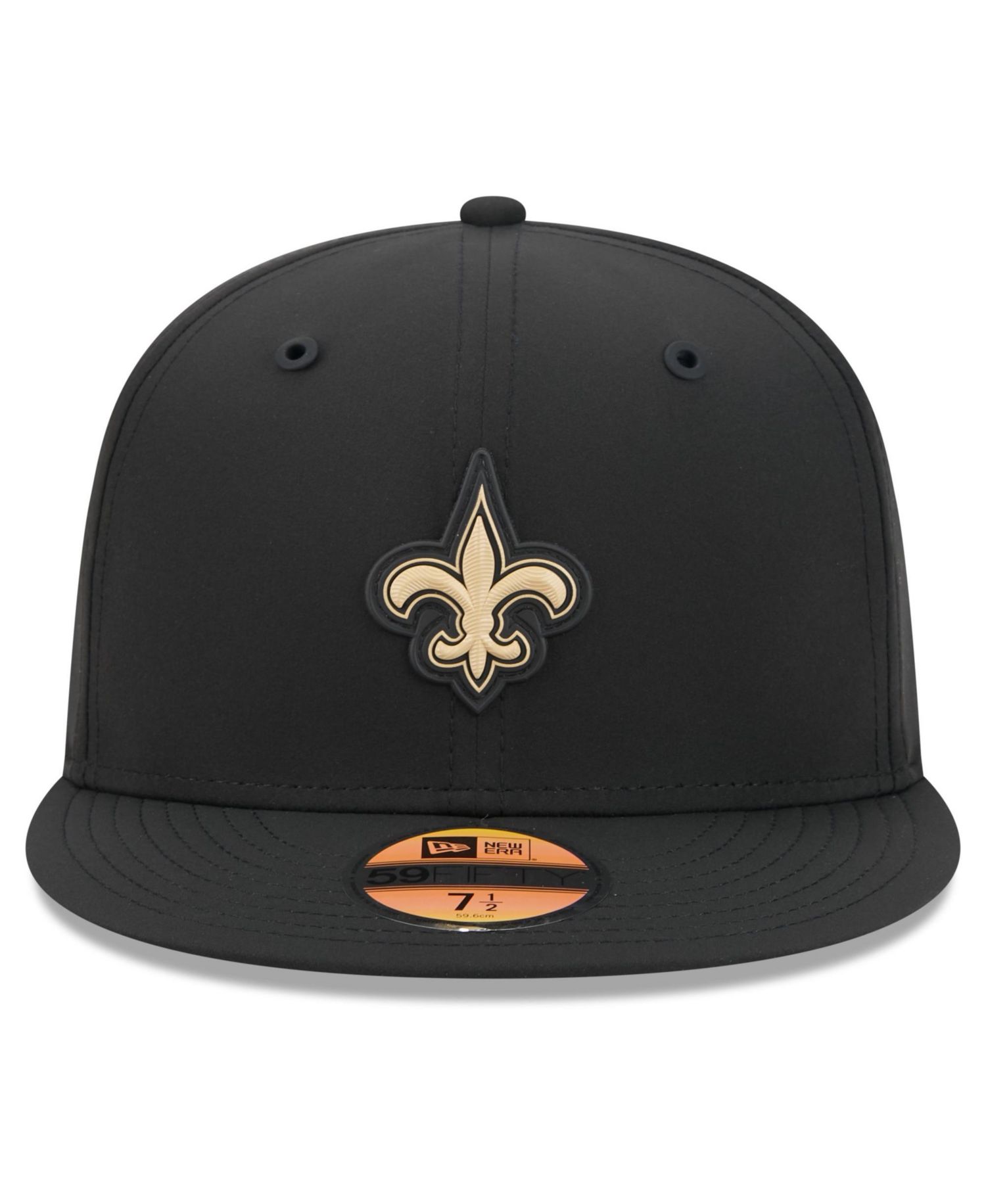 Men's Black New Orleans Saints 2026 Sideline 59FIFTY Fitted Hat