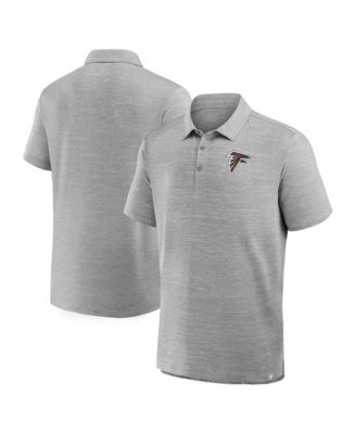 Men's Heather Gray Atlanta Falcons Clutch Polo Shirt
