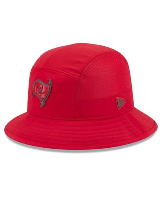 Men's Red Tampa Bay Buccaneers 2026 Sideline Bucket Hat