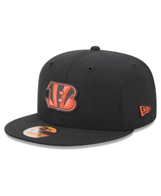 Men's Black Cincinnati Bengals 2026 Sideline 9FIFTY Snapback Hat