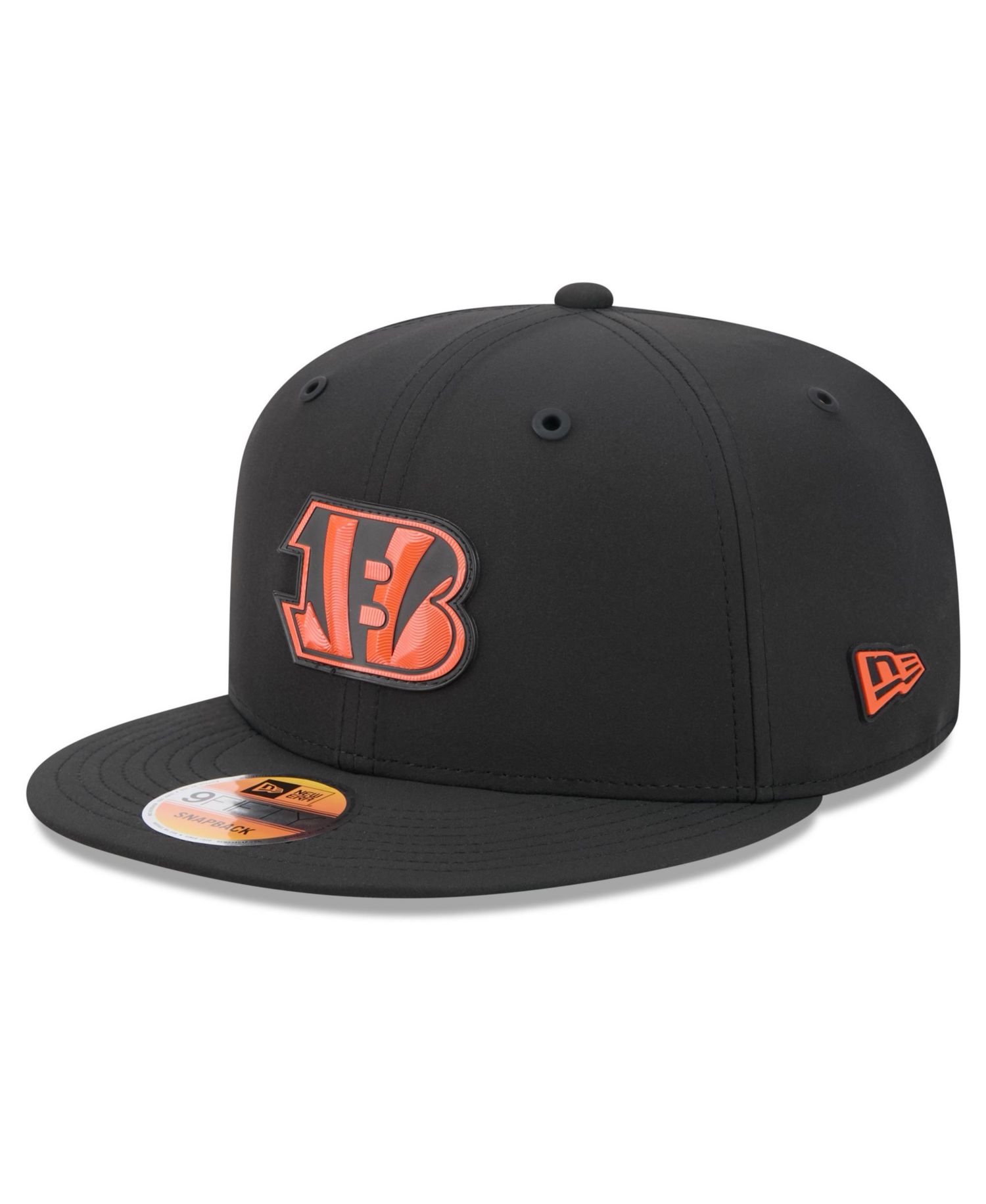 Men's Black Cincinnati Bengals 2026 Sideline 9FIFTY Snapback Hat