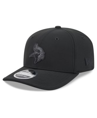 Men's Black Minnesota Vikings 2026 Sideline 9SEVENTY Adjustable Hat