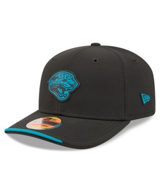 Men's Black Jacksonville Jaguars 2026 Sideline Throwback 9SEVENTY Adjustable Hat
