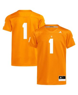 Big Boys and Girls 1 Tennessee Orange Tennessee Volunteers Replica Football Jersey