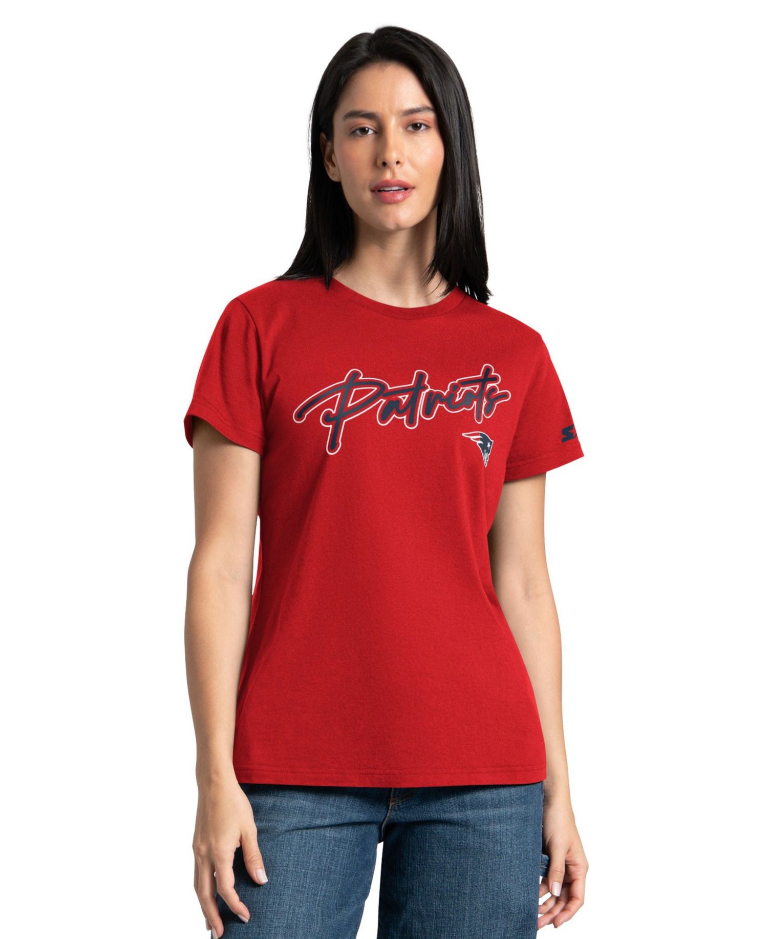 Women's 2-piece Navy/Red New England Patriots T-Shirt