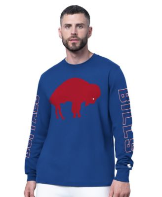 Men's Royal Buffalo Bills Clutch Hit II Logo Long-Sleeve T-Shirt