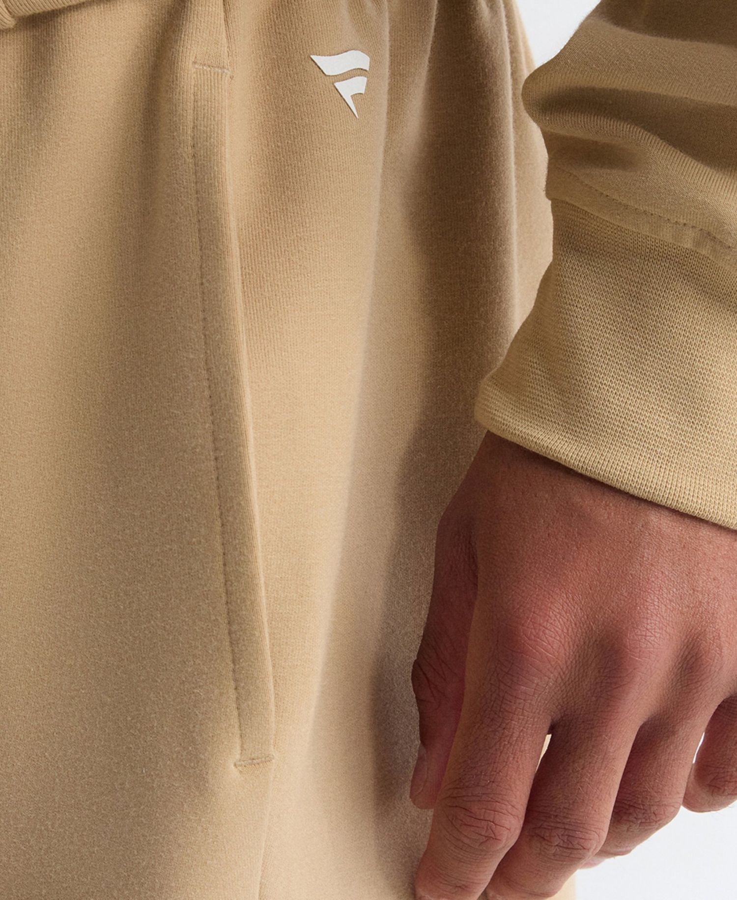 Men's Khaki New York Yankees Clutch Fleece Tri-Blend Joggers