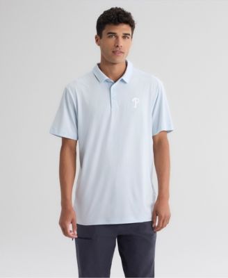 Men's Light Blue Philadelphia Phillies Clutch Polo Shirt