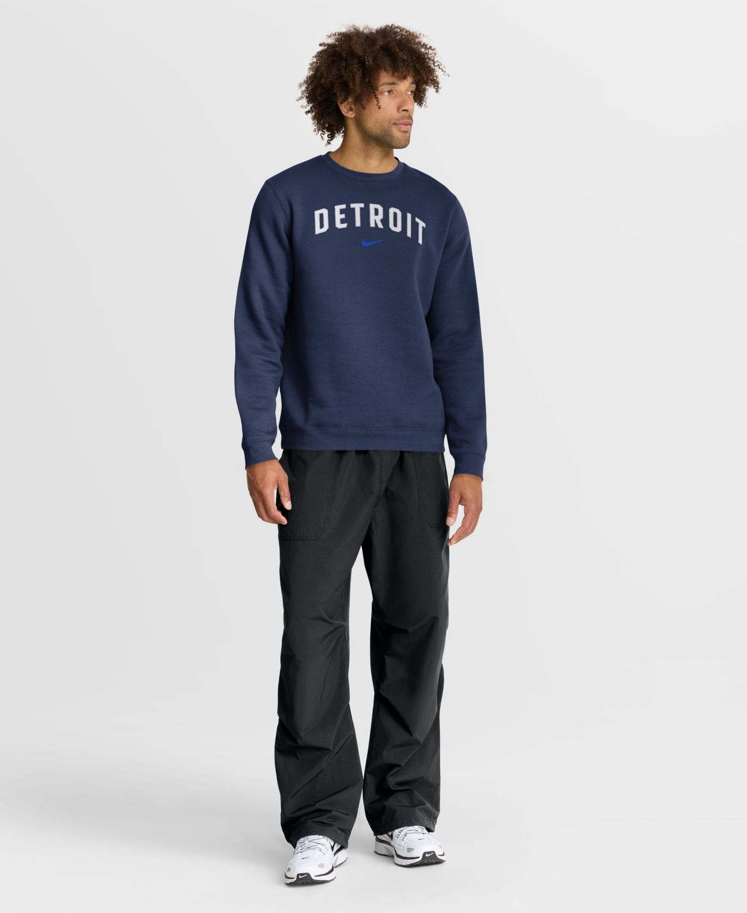 Men's Navy Detroit Tigers City Connect Club Sweatshirt
