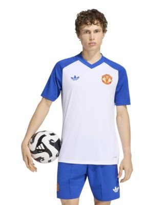 Men's White Manchester United 2026/27 Away Pre-Match Jersey
