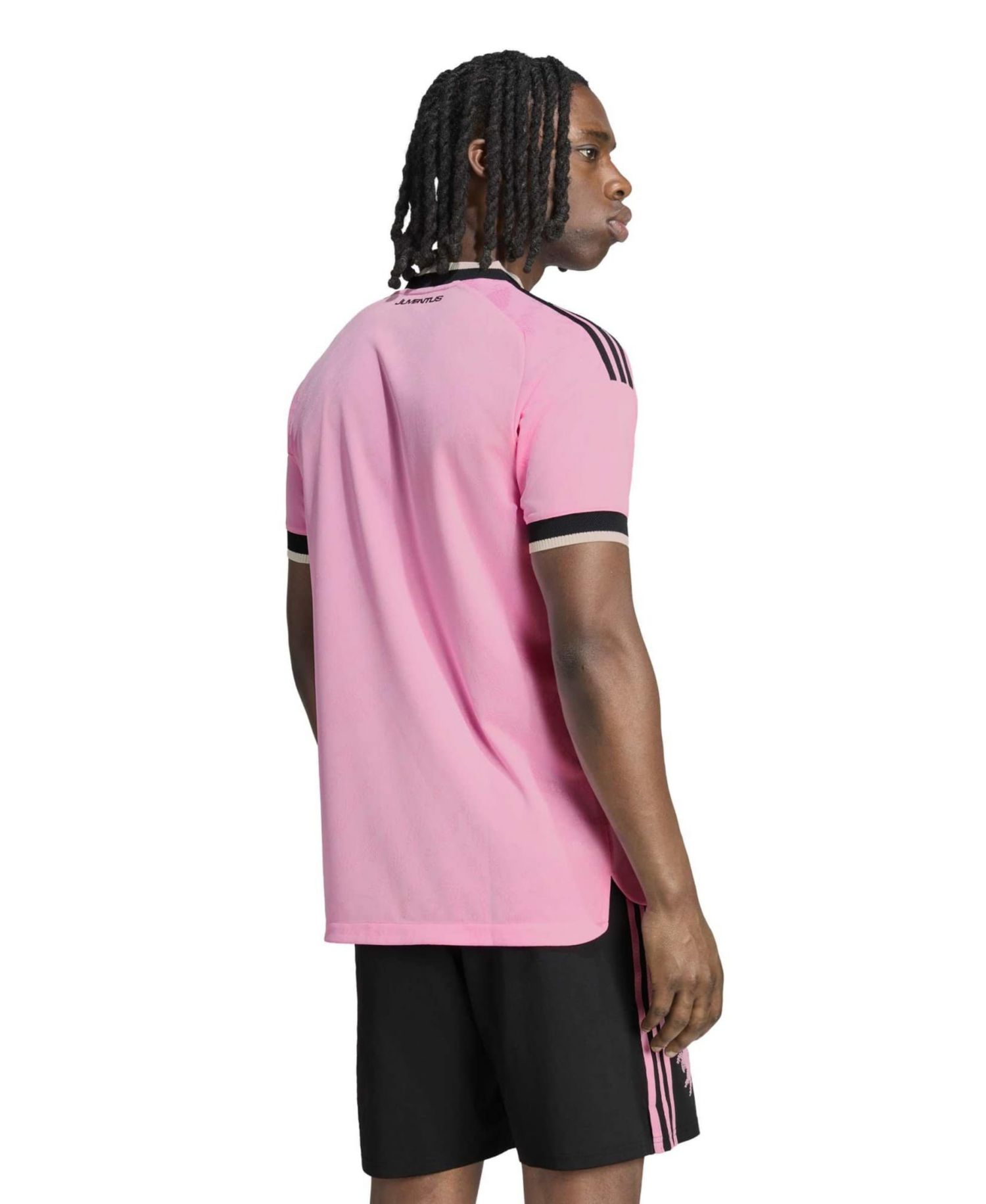 Men's Pink Juventus 2026/27 Away On-Field Authentic Jersey