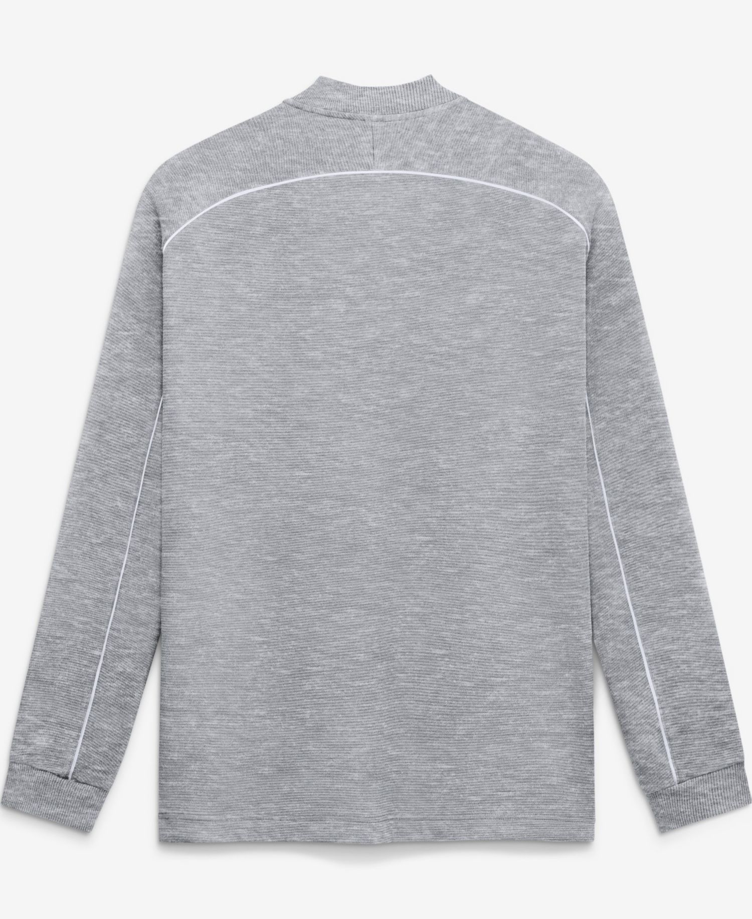 Men's Gray Michigan Wolverines Par Raglan Tri-Blend Therma-FIT Half-Zip Pullover Sweatshirt