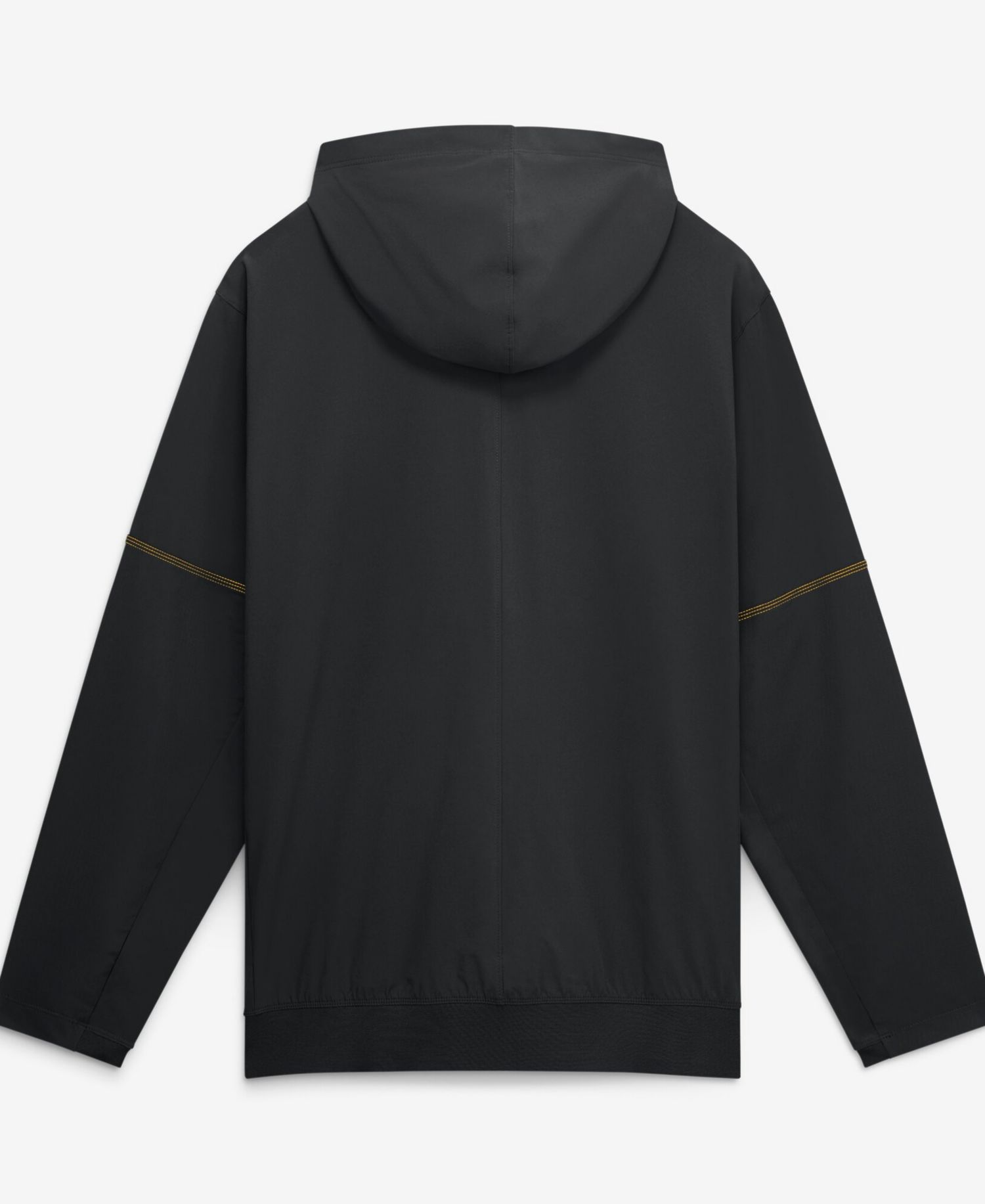 Men's Black Iowa Hawkeyes 2026 Sideline Anorak Half-Zip Hoodie