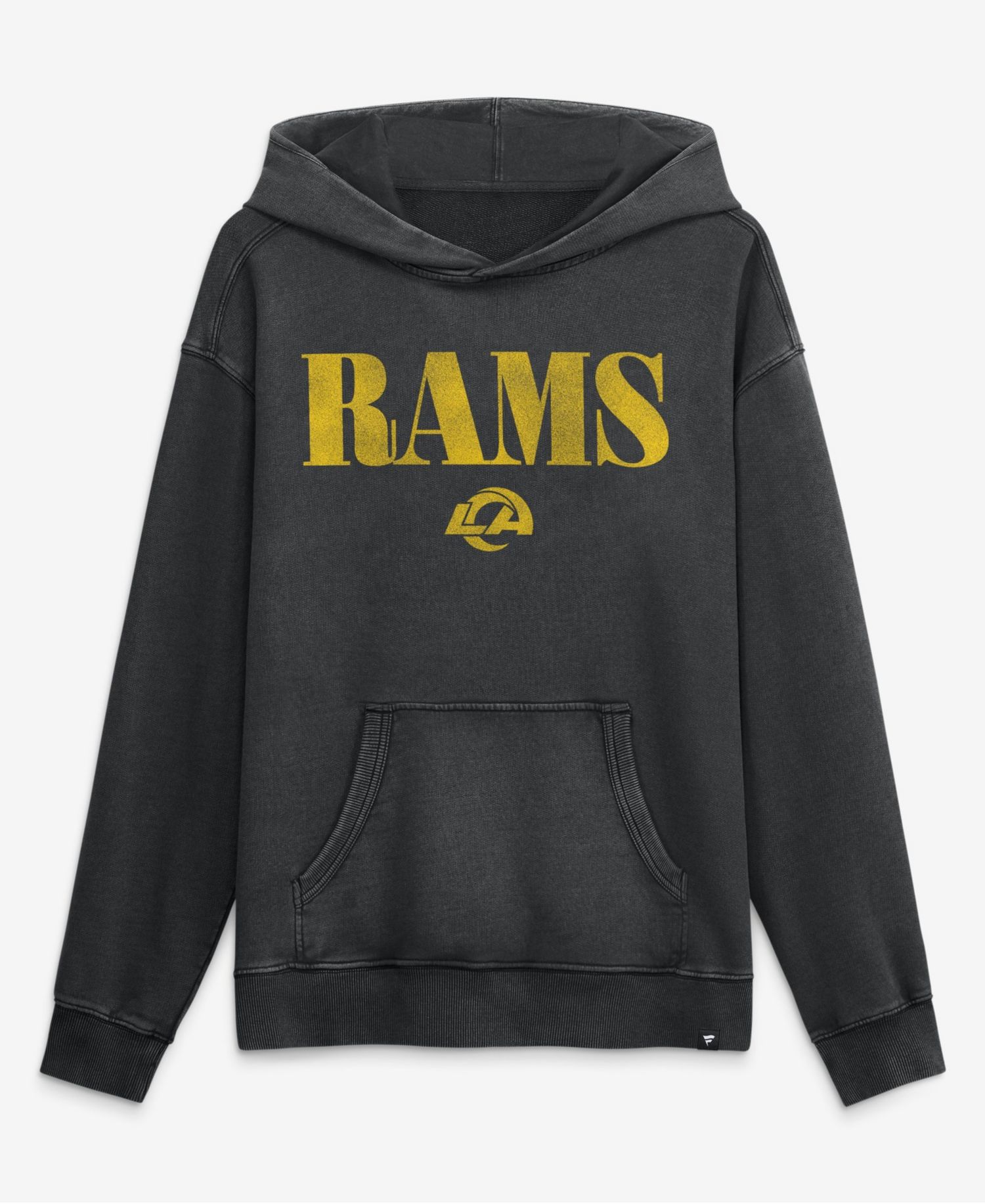 Men's Black Los Angeles Rams Relaxed Intense Rivalry French Terry Hoodie