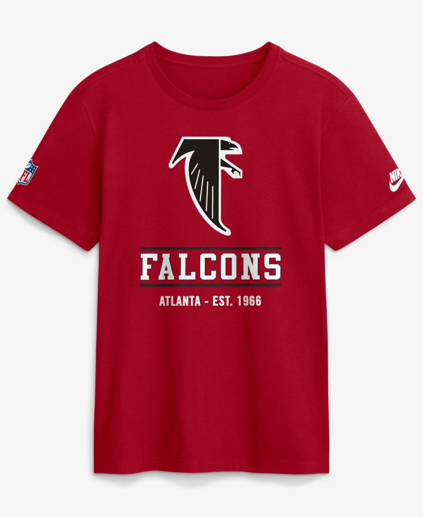Мужская футболка Nike Red Atlanta Falcons Sideline Alternate Final Sprint Dri-FIT — фото 1