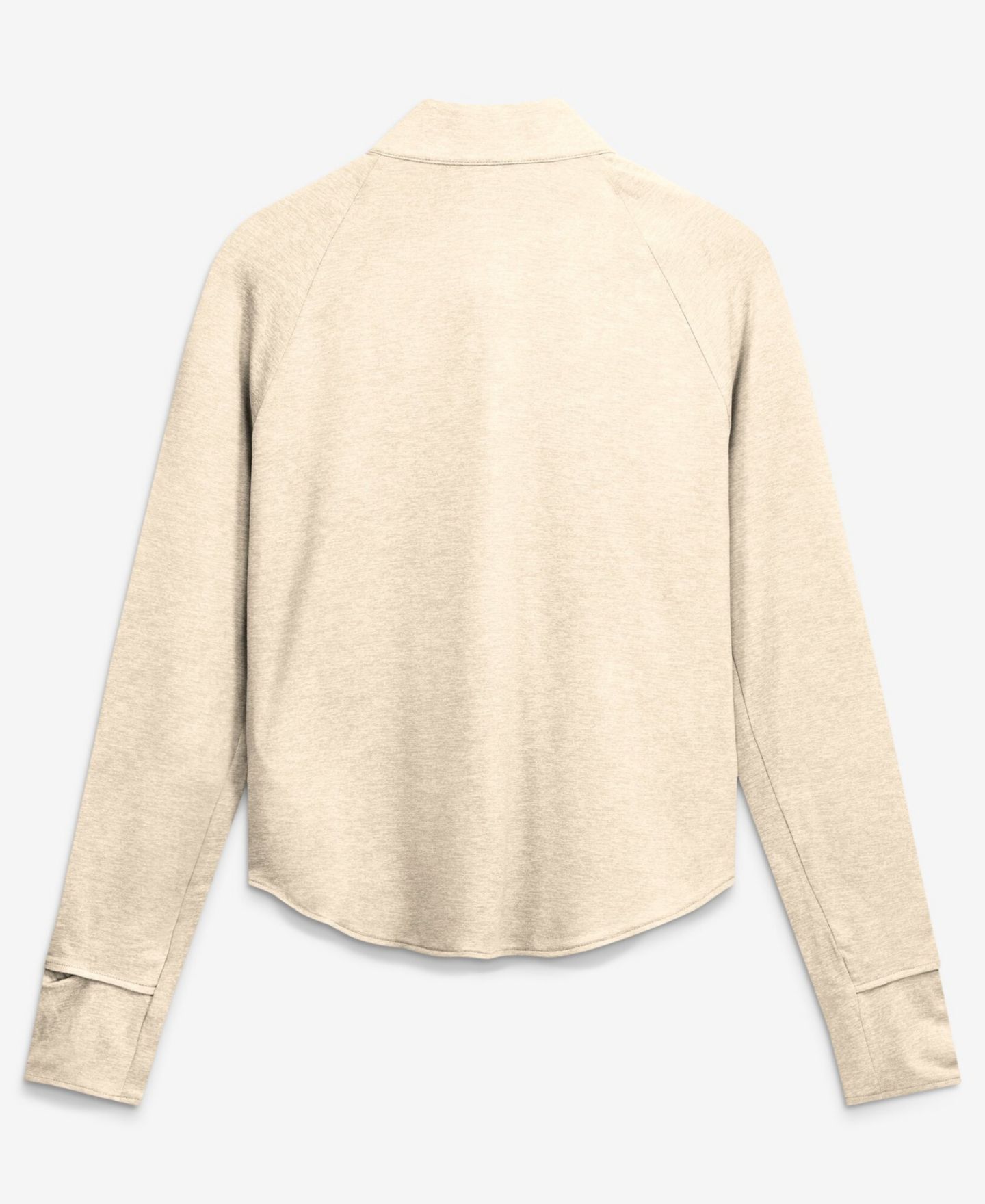 Женский свитшот Nike Natural Ohio State Buckeyes Legacy Swift Dri-FIT Half-Zip Pullover — фото 4