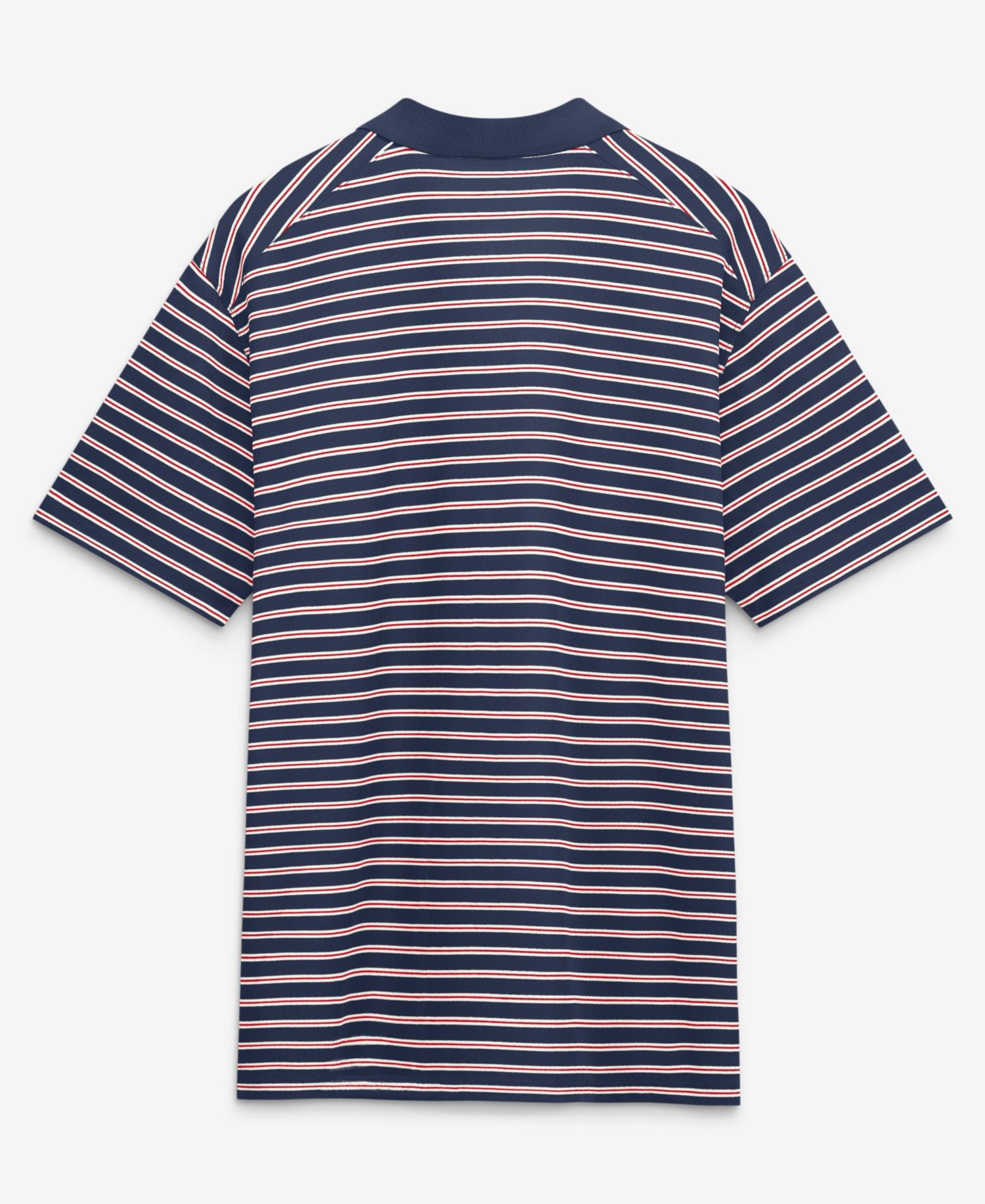 Men's Navy Boston Red Sox Cooperstown Collection Dri-FIT Victory Striped Polo Shirt