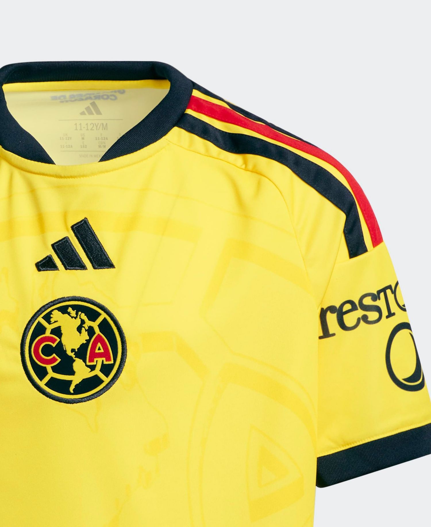 Big Boys and Girls Yellow Club America 2026/27 Home Replica Jersey