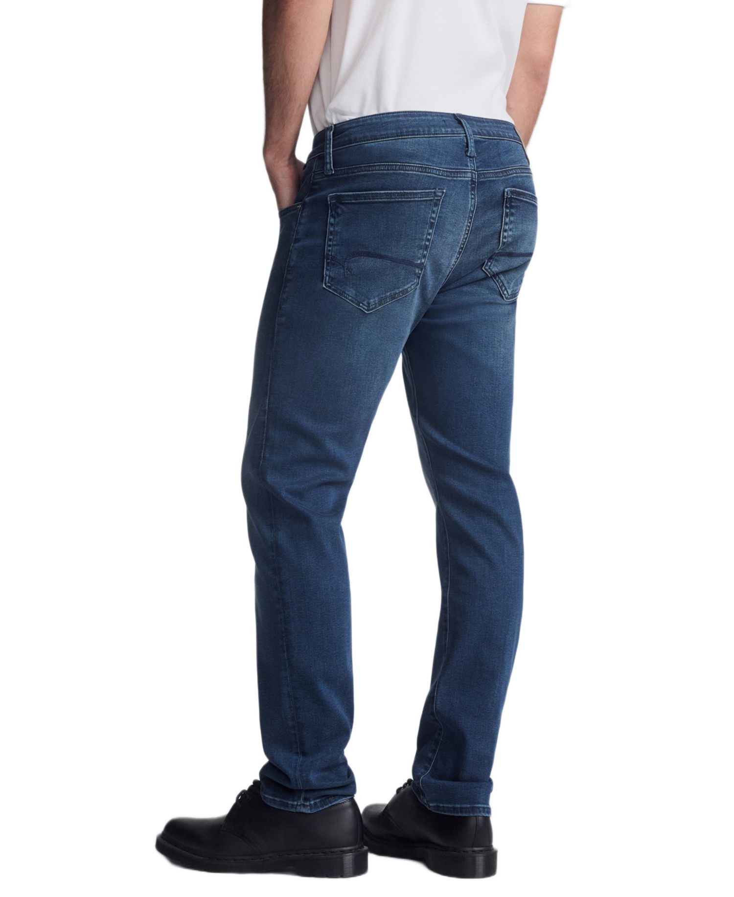 Men's Jake Regular Rise Skinny Leg In Dark Used Supermove