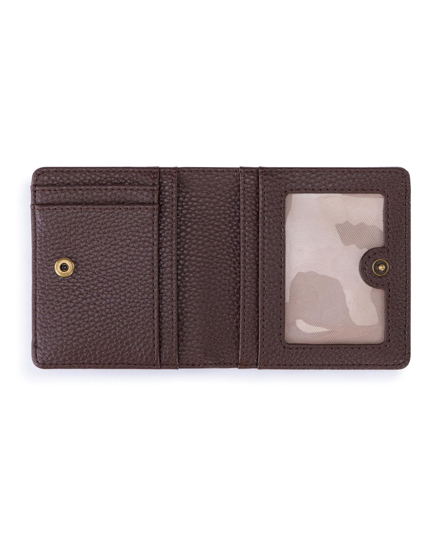 Женский кошелёк The Sak Mira Leather Floral-Emboss Snap Closure Wallet, цвет: Чёрный — фото 8