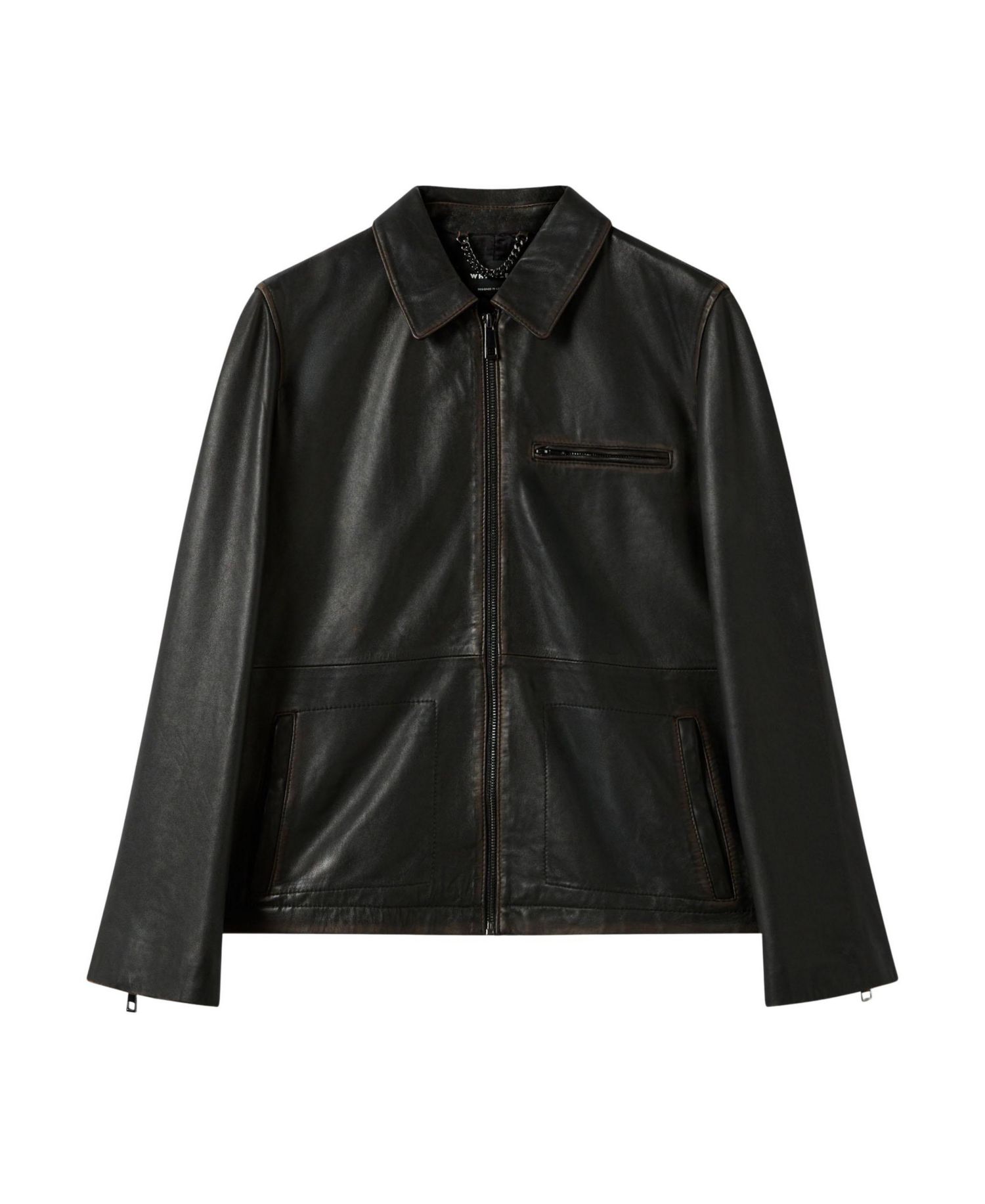 Women's Kate Burnished Leather Jacket