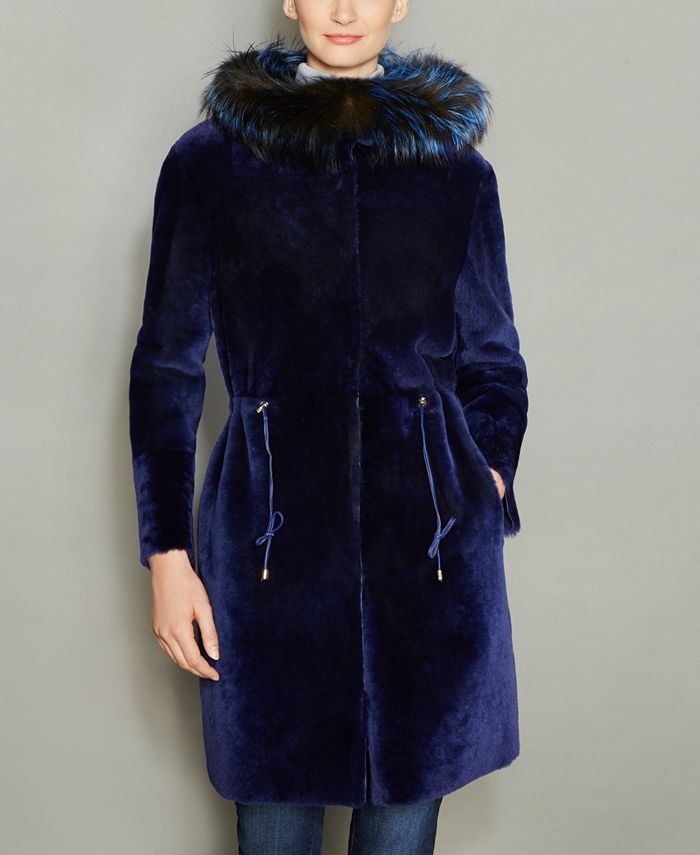 The Fur Vault Hooded Mink Fur Jacket - Macy's