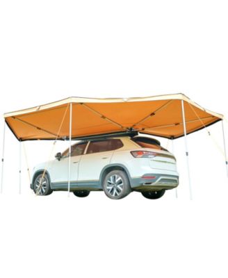 270 Degree Vehicle Awning with Built In LED Lights and 133 Square Feet of Shade
