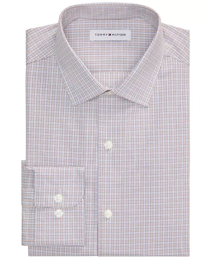 Men's TH Flex Stretch Twill Dress Shirt