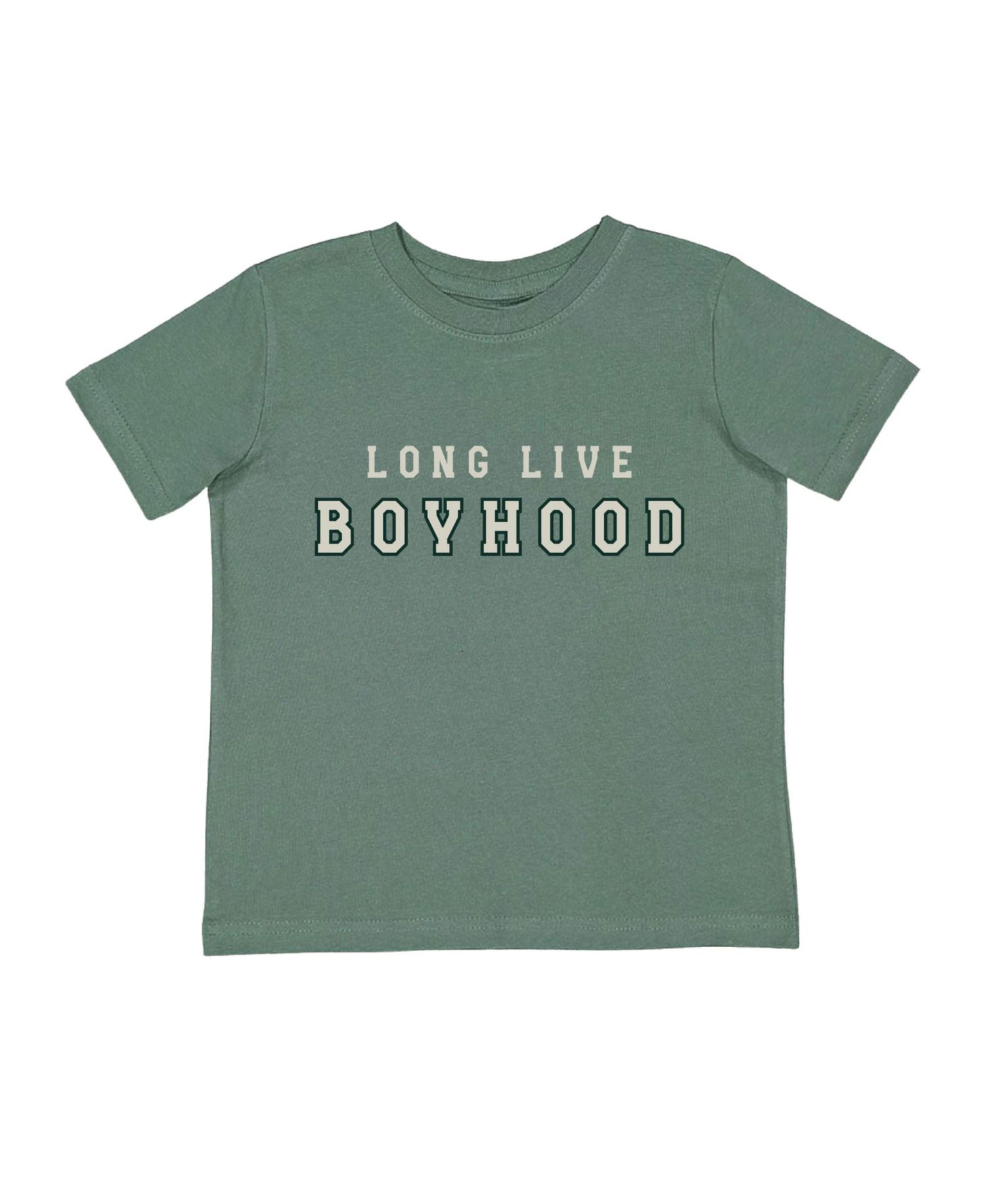 Baby Boys Long Live Boyhood Short Sleeve T-Shirt