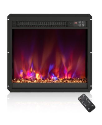  1500W Electric Fireplace Insert with Remote Control