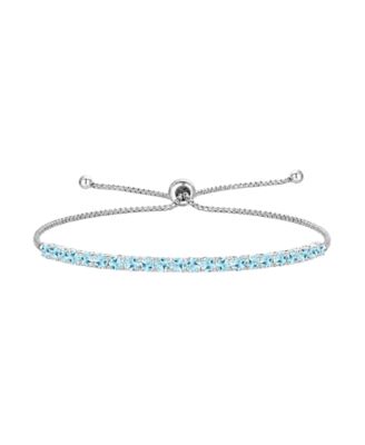 Amethyst (1-5/8 ct. t.w.) Bolo Bracelet in Sterling Silver (Also available in Blue Topaz, Citrine, Garnet, Peridot, and Multi-Gemstone)