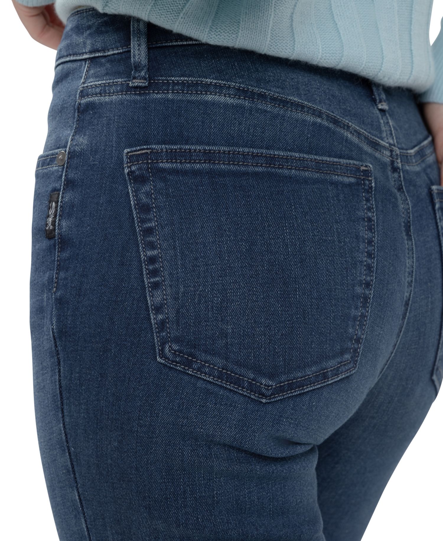 Women's Isbister High-Waisted Straight-Leg Jeans