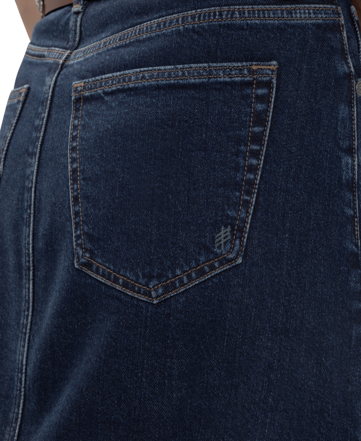 Silver Jeans Co. Women's Denim A-Line Mini Skirt