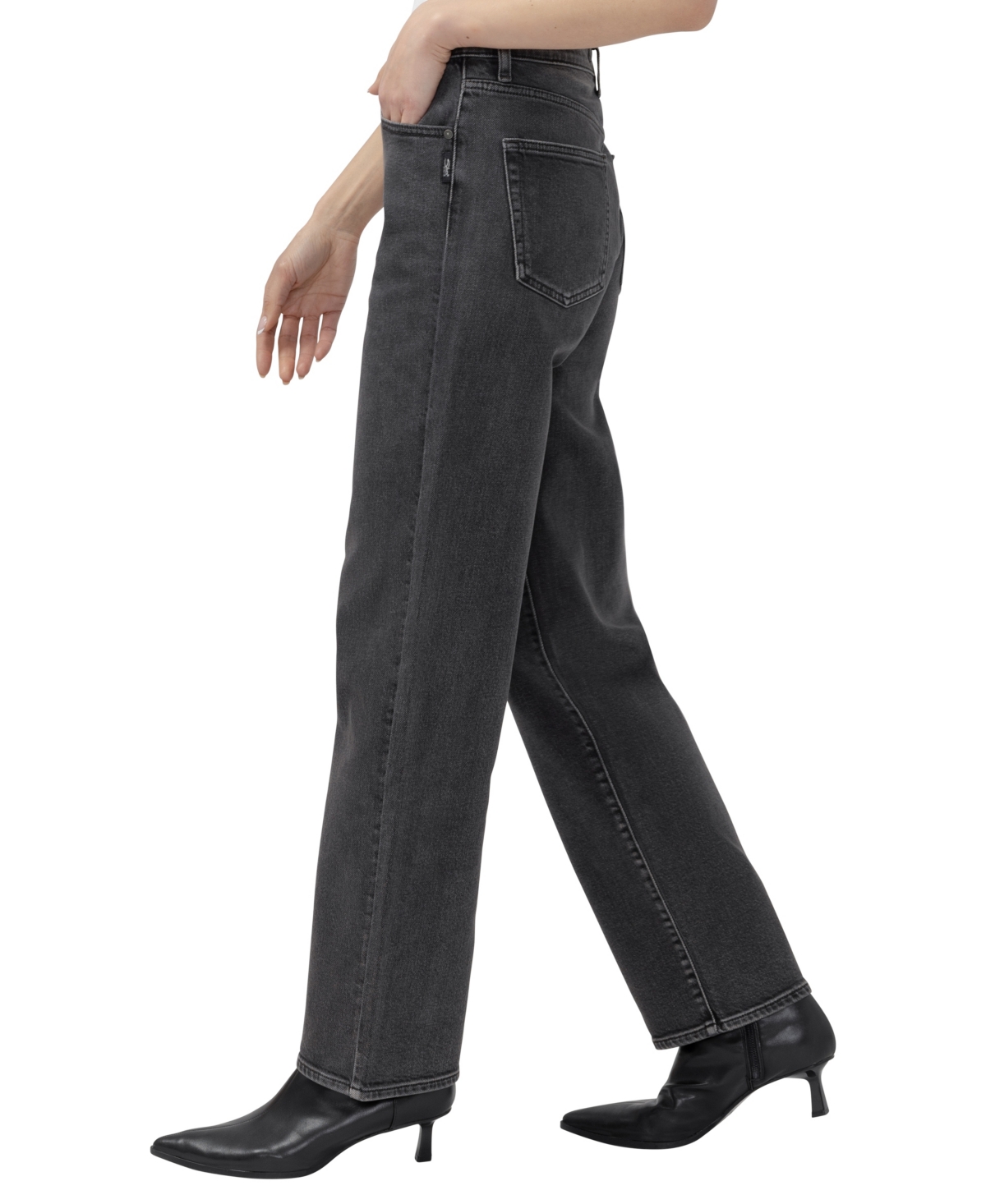 Silver Jeans Co. Women's Highly Desirable High-Rise Straight-Leg