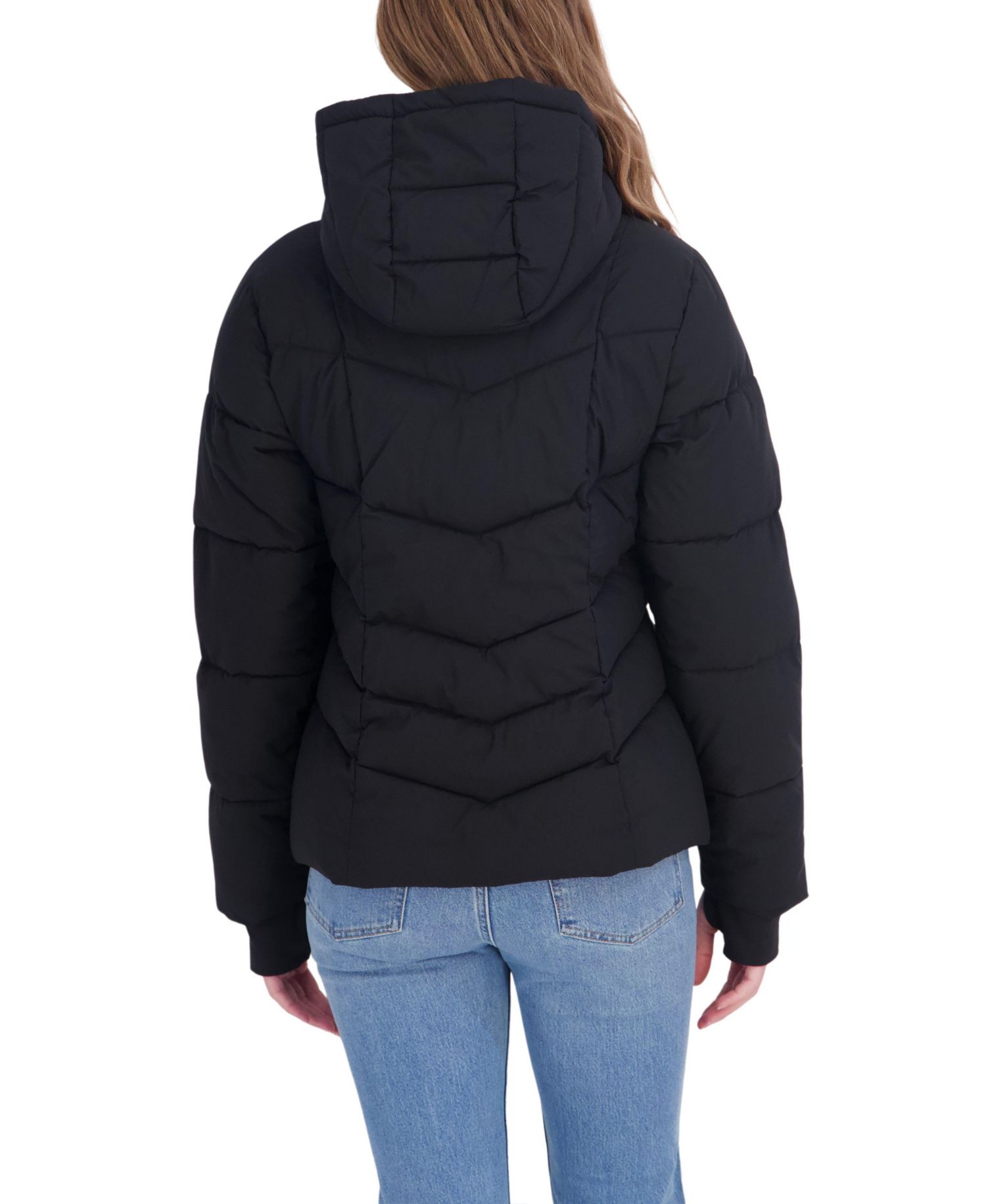 Women's Short Hooded Puffer Coat