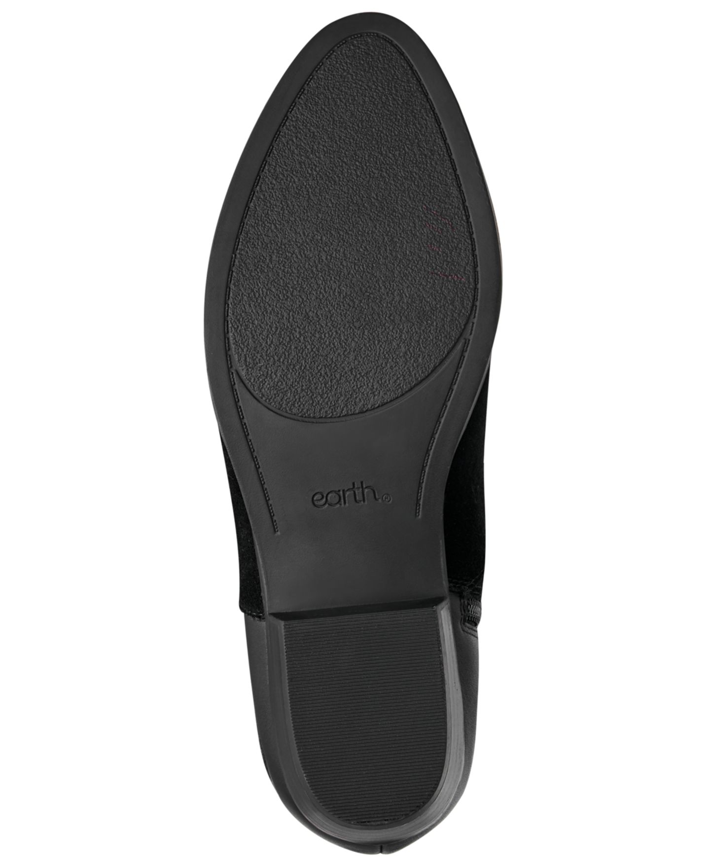 Женские ботинки Earth Perla Tall Suede Riding, цвет: Чёрный замшевый — фото 5