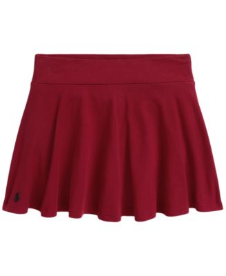 Girls' 7-16 Stretch Mesh Skort