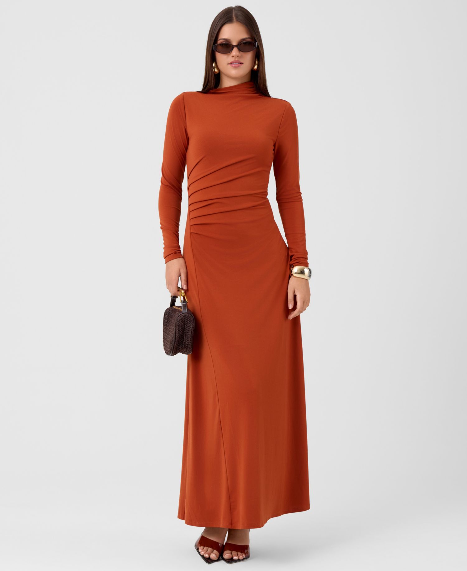 Women's Ramy Long-Sleeve Maxi Dress