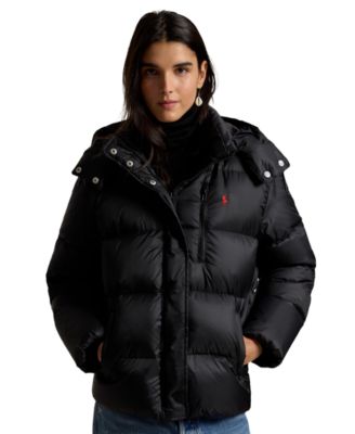 Women's Water-Resistant Long-Sleeve Quilt Jacket
