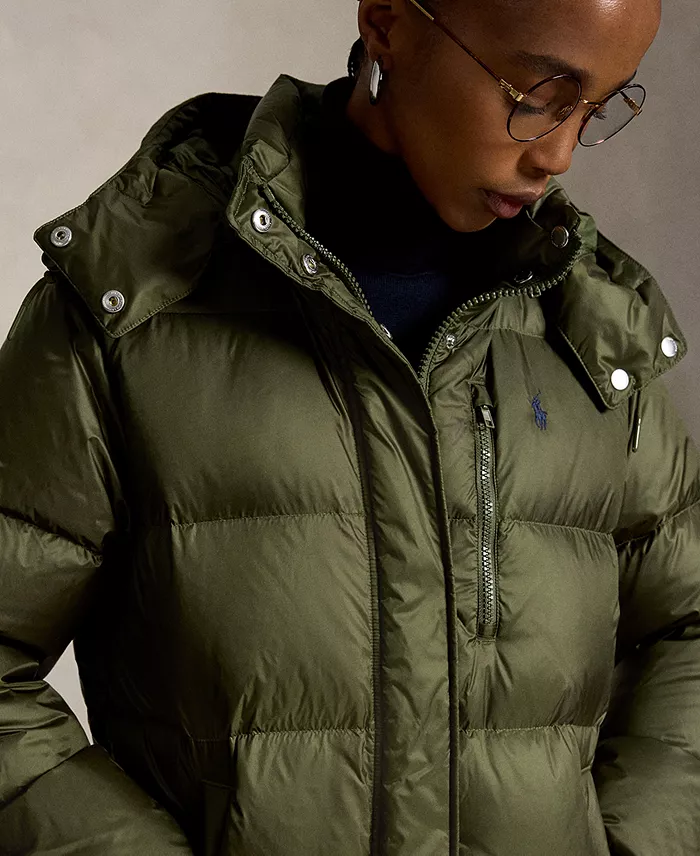 Women's Water-Resistant Long-Sleeve Quilt Jacket - thumbnail 3