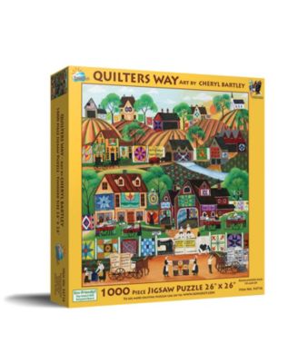 Quilter's Way 1000-Piece Jigsaw Puzzle, Ages 15+