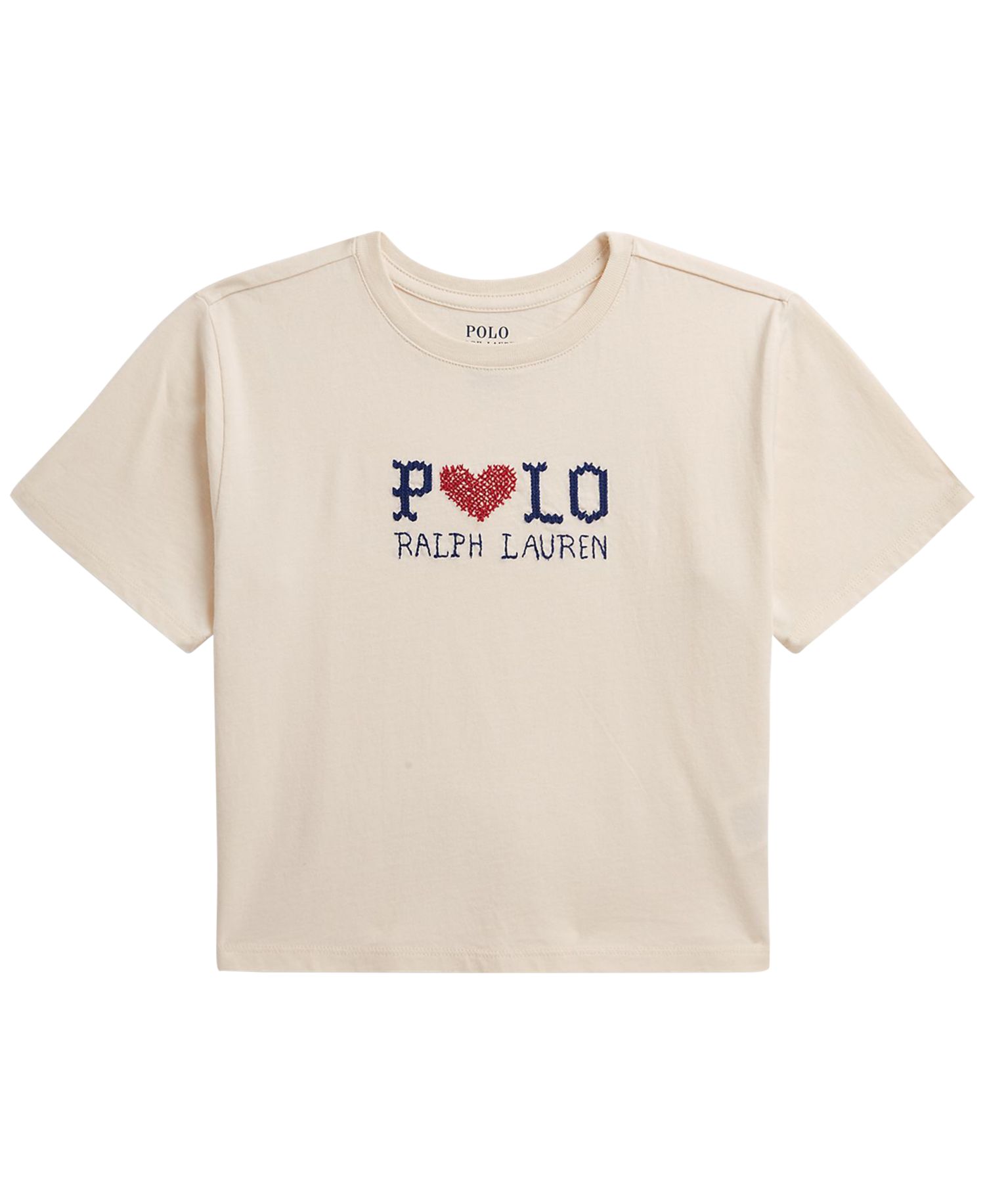 Girls' 7-16 Logo Cotton Jersey T-Shirt