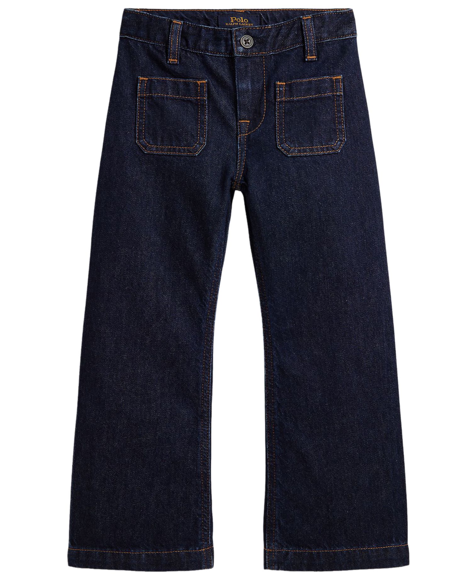 Girls' 2T-6X Logo Flared Jeans